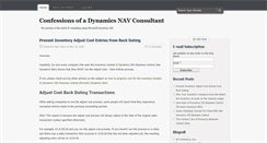 Desktop Screenshot of dynamicsnavconsultant.com