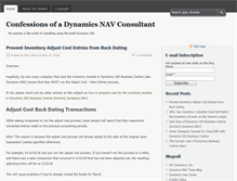Tablet Screenshot of dynamicsnavconsultant.com